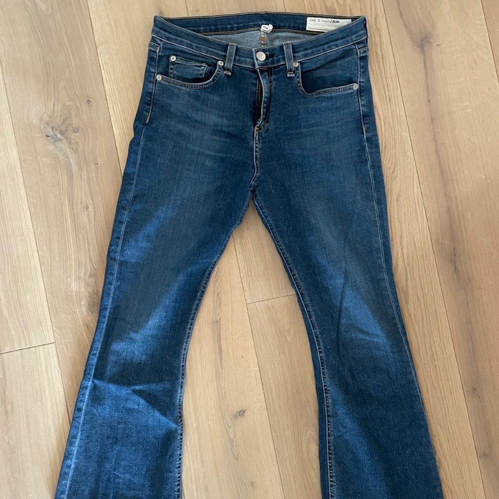 Rag & Bone Crop Flare Jeans Size 29